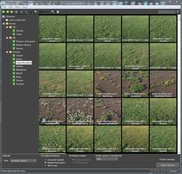 3DS MAX森林树木植物插件破解版 + 模型库 Itoo Forest Pack Pro 6.2.1 for 3ds Max 2018/2019/2020