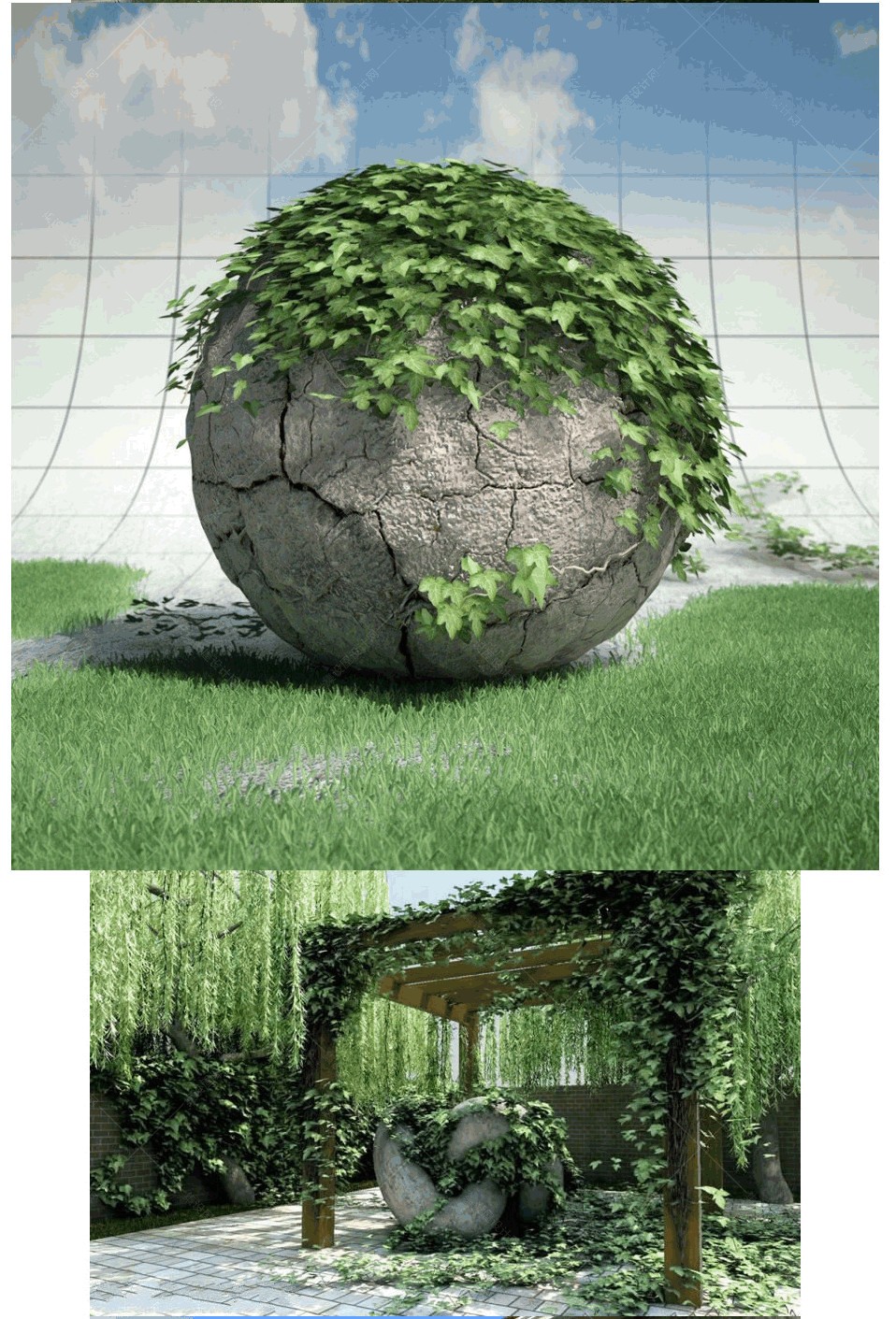 3Dmax蔓藤生成插件汉化版支持版本2010-2016（带安装使用教程）