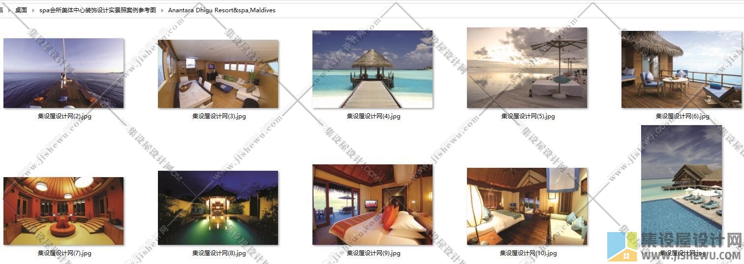 spa会所美体中心装饰设计实景照案例参考图