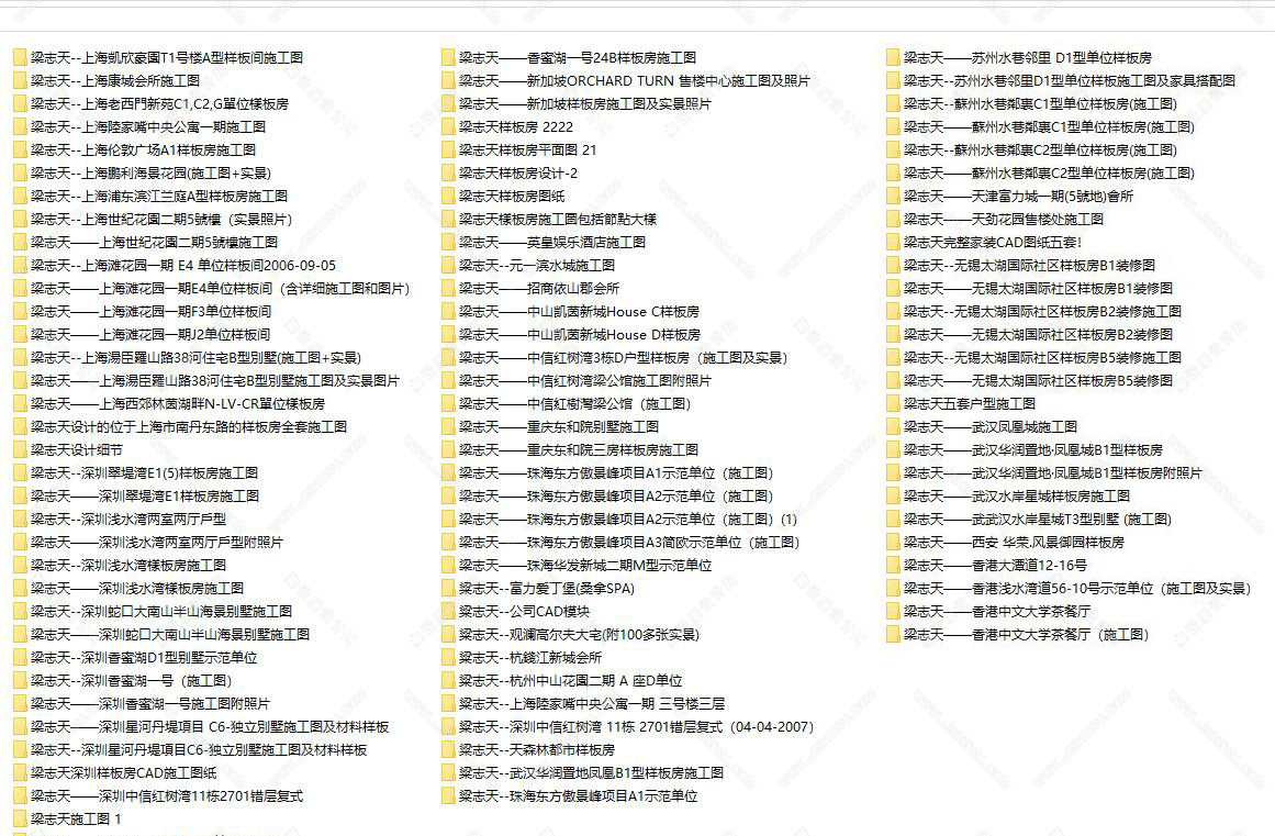 梁志天设计资料集