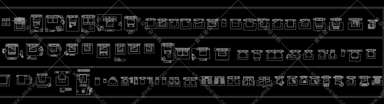 室内设计专用平面图库丨CAD丨平面图库丨15.5MB-10