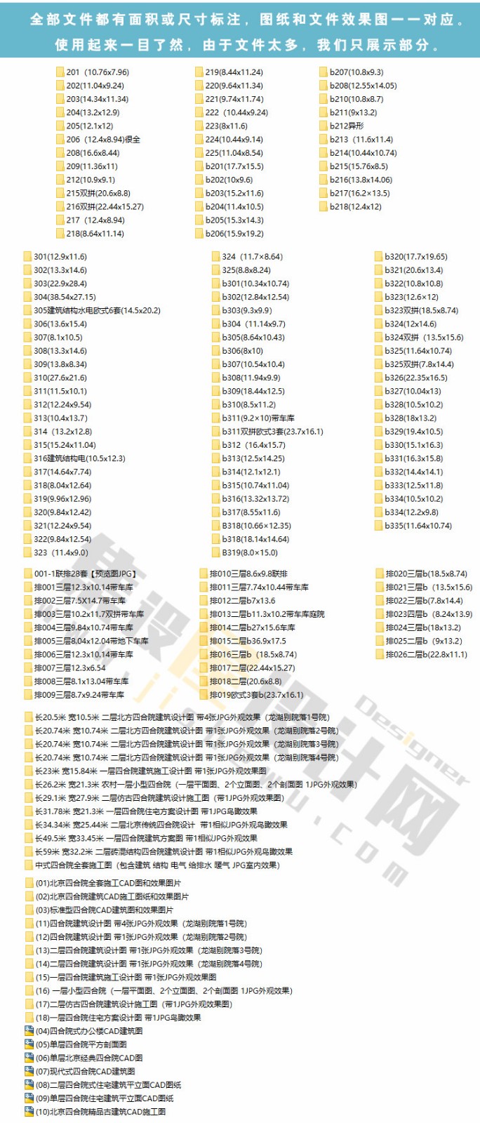 新农村自建房屋建筑结构施工图纸 全套CAD设计图效果图-3