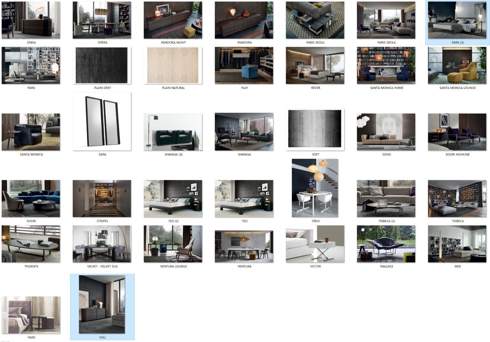 意大利家具图片，家具CAD图块、家具图库丨80M-4