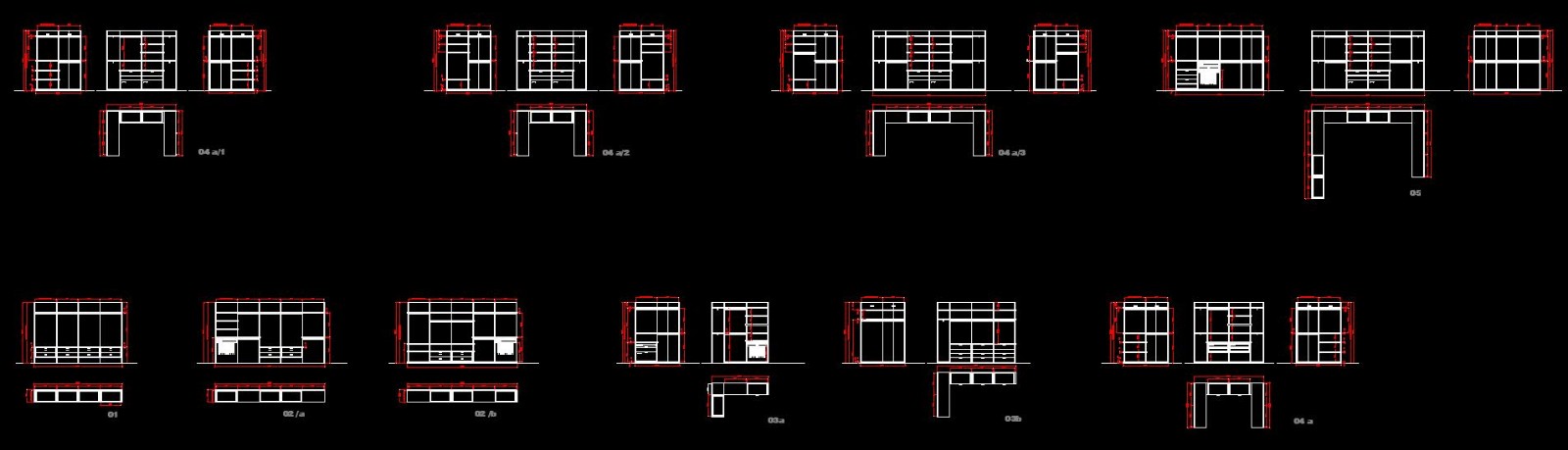 意大利家具图片，家具CAD图块、家具图库丨80M-17