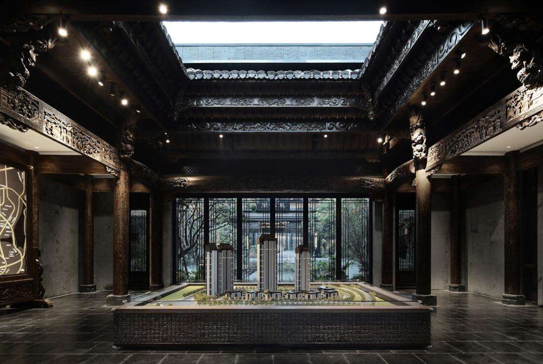 漫思设计--1000㎡厦门建发·央著销售中心 会所丨施工图 高清摄影-1