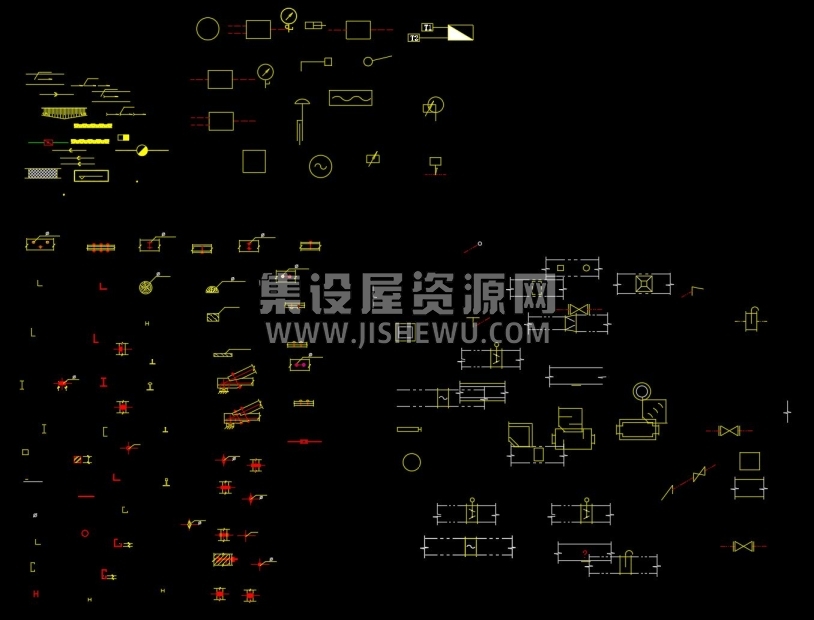 CAD建筑安装园林等综合性图块-3