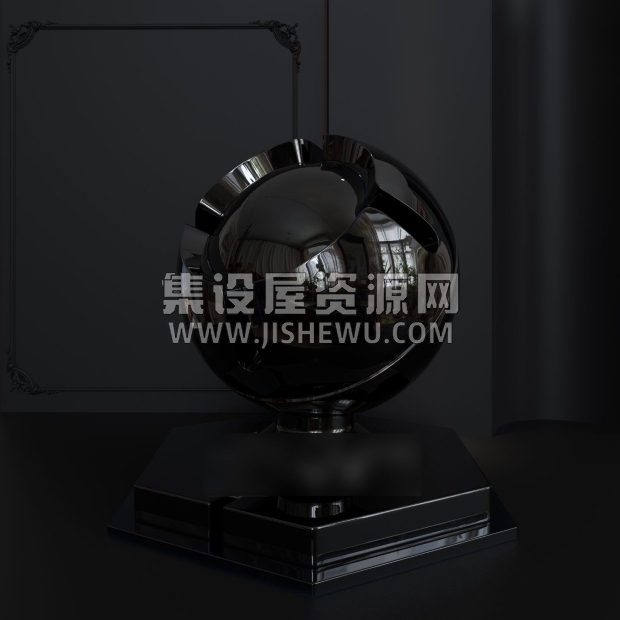 蓝色亚克力-1